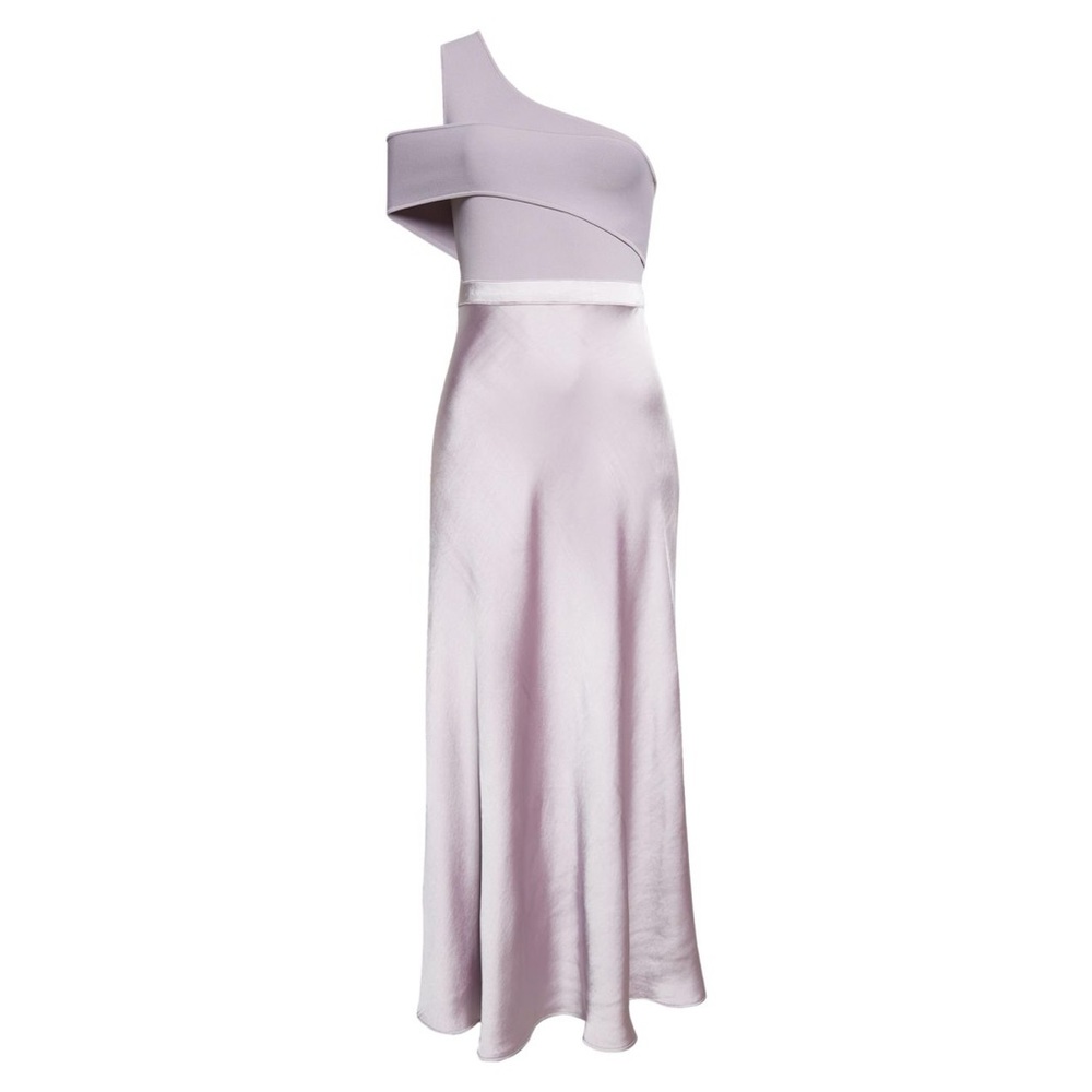 Ted Baker
Women's Purple Ivena Mixed Media One-shoulder Dress In Lilac NWT